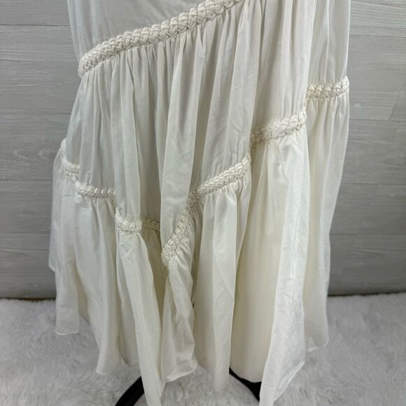 AJE Casabianca Braided Asymmetrical Cotton Minidress - Picture 6 of 14